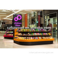 good quality phone kiosk with phone display showcase design